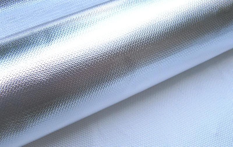 Aluminiumsbelagt glassfiberduk  620g/m2