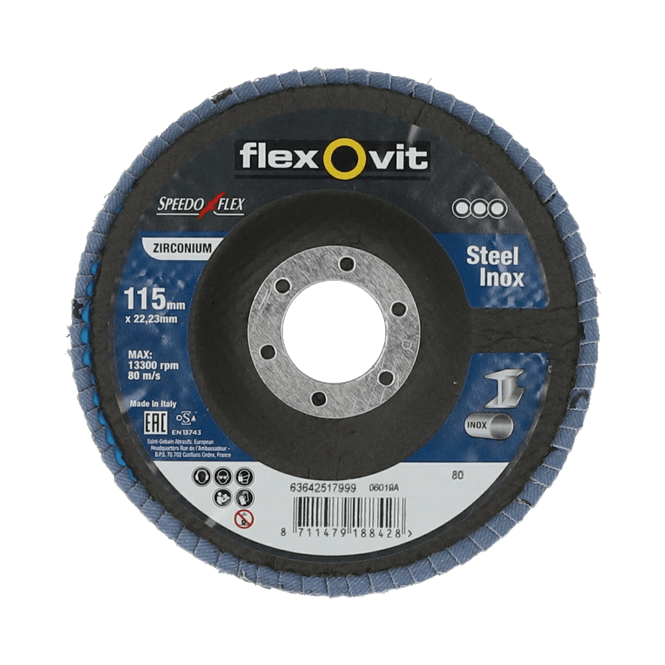 Hovedbilde Flexovit Speedoflex lamellrondell konisk K60 125 ...